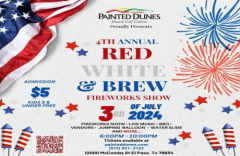 4th Annual Red White And Brew Firework Show