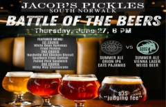 Battle of the Beers at Jacob's Pickles