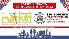 Kittery Community Market | Sunday, September 8 | 10-2 PM