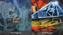 Works by Gail Wagner and Kelly Pierce - Reception July 26, 6-9 PM
