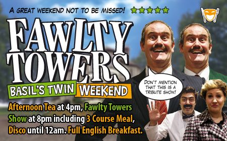 Fawlty Towers Basil's Twin Weekend 19/10/2024, Cardiff, Wales, United Kingdom