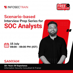 Free Masterclass on Scenario-based Interview Prep Series for SOC Analysts
