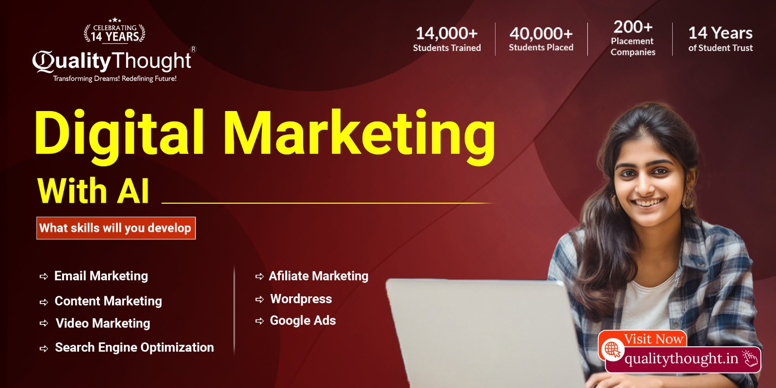 Digital Marketing with AI, Online Event