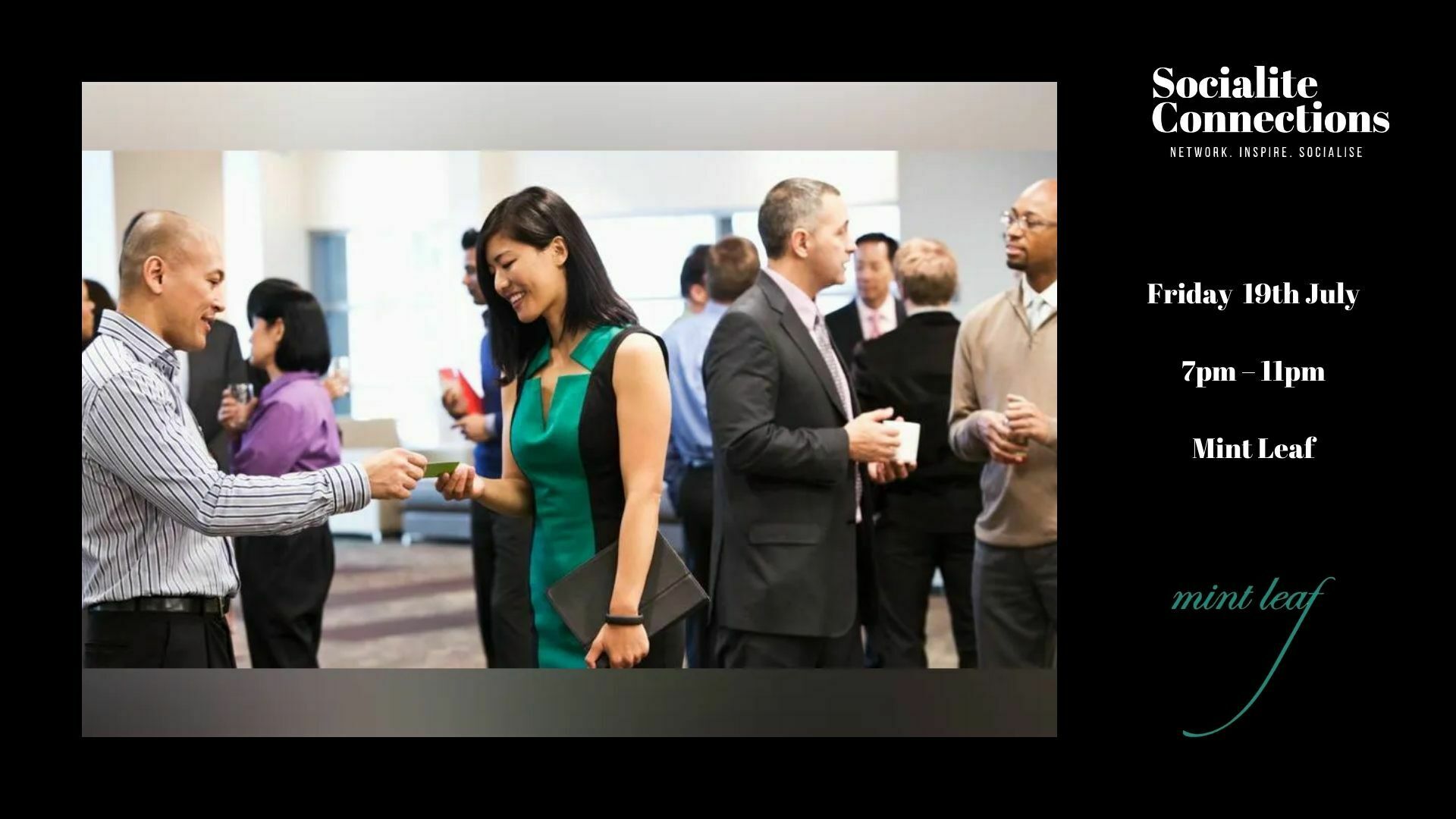 Business Networking at Mint Leaf, London, England, United Kingdom