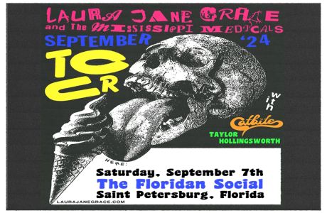 Laura Jane Grace and The Mississippi Medicals with Catbite and Taylor Hollingsworth in St Pete, St. Petersburg, Florida, United States