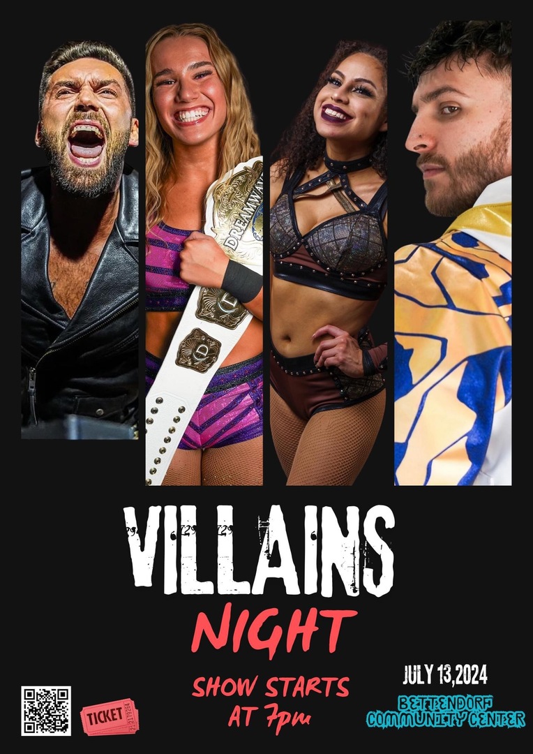 Honor Among Wrestling: Villains Night, Bettendorf, Iowa, United States