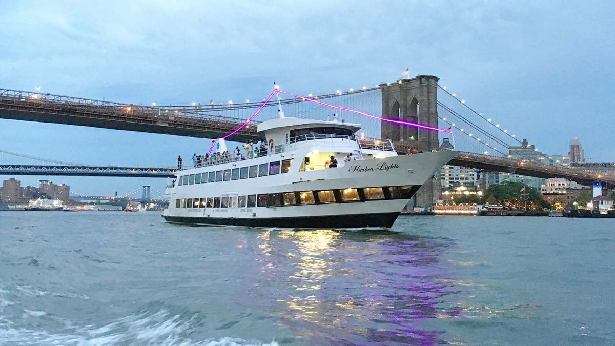 Family Friendly 4th of July Fireworks Cruise aboard Harbor Lights Yacht, New York, United States