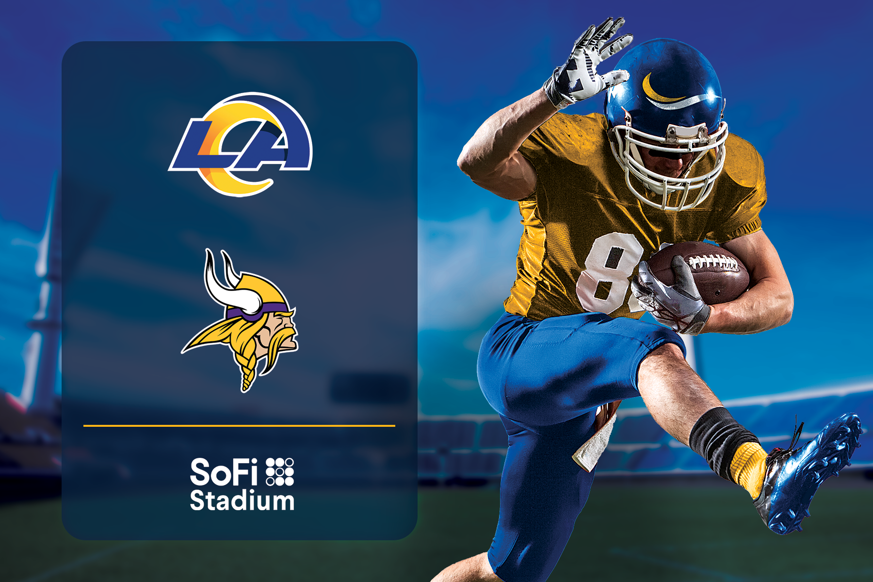 LA Rams VS. Minnesota Vikings Free Tickets, Los Angeles, California, United States