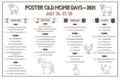 Foster Old Home Days 2024