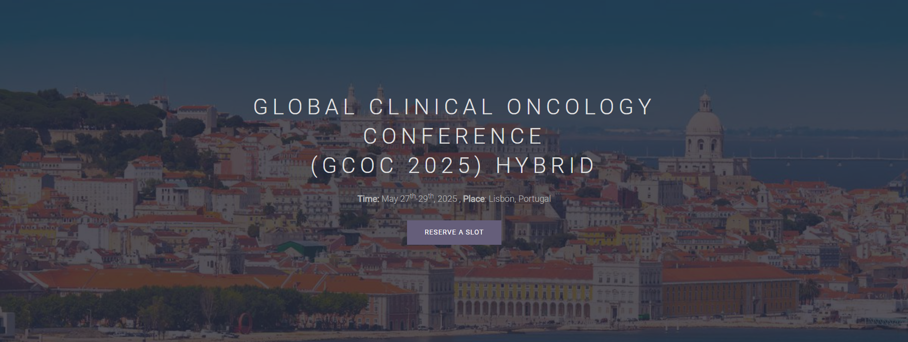 Global Clinical Oncology Conference (GCOC 2025), Lisbon, Lisboa, Portugal