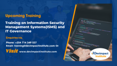 Training on Information Security Management Systems(ISMS) and IT Governance