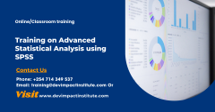 Training on Advanced Statistical Analysis using SPSS