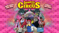 Loomis Bros. Circus 2024 Tour: Sarasota, FL - Aug 2, 3 and 4 - Robarts Arena