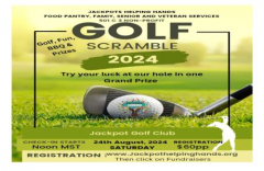Jackpot's Helping Hands Golf Scramble Benefit