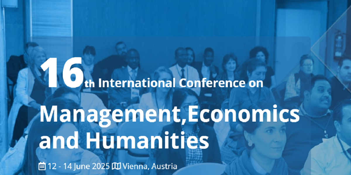 The 16th International Conference on Management, Economics and Humanities (ICMEH), Vienna, Wien, Austria