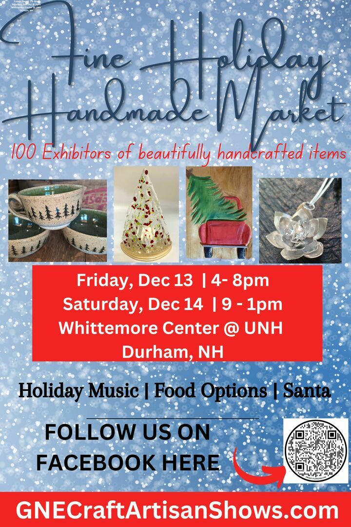 Handmade Holiday Market on the Seacoast, Durham, New Hampshire, United States