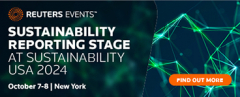 Reporting stage at Reuters Events: Sustainability USA