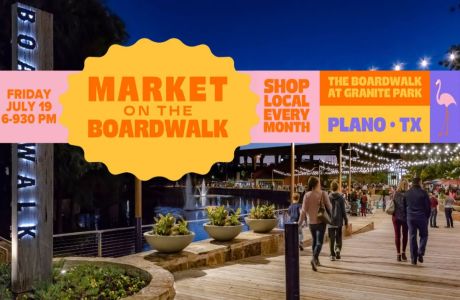 The Boardwalk Night Market Continues with Christmas in July Theme on July 19!, Plano, Texas, United States