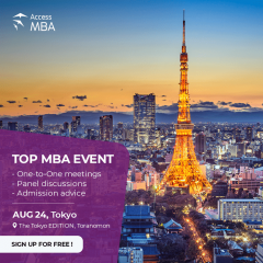 HEAD TO YOUR NEW LIFE WITH A TOP MBA