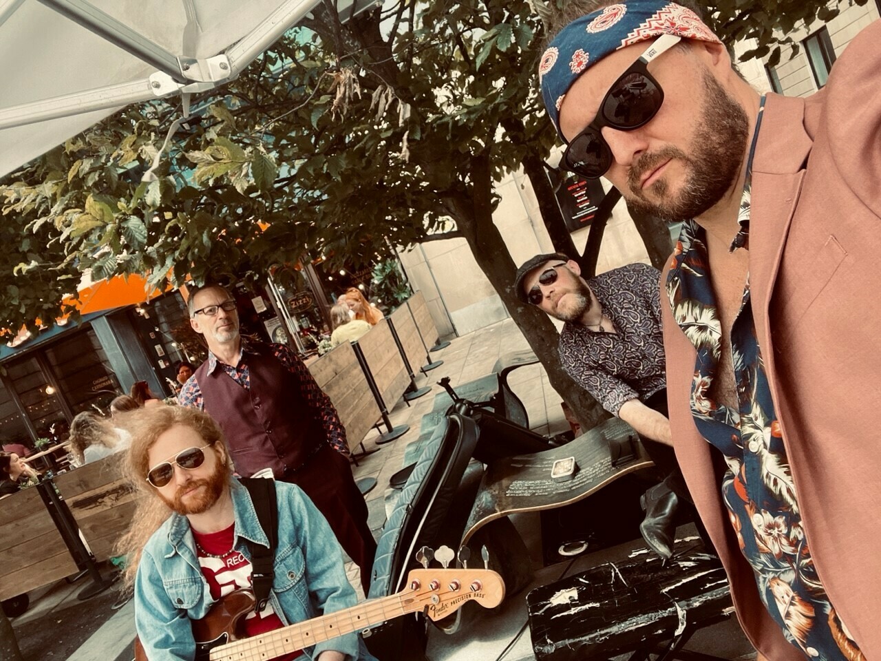 Live music at Leopold Square: Hong Kong to Harlem and Dizzy Club, Sheffield, England, United Kingdom