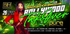Bollywood Takeover: Bay Area's Hottest Party Pure Nightclub on July 26