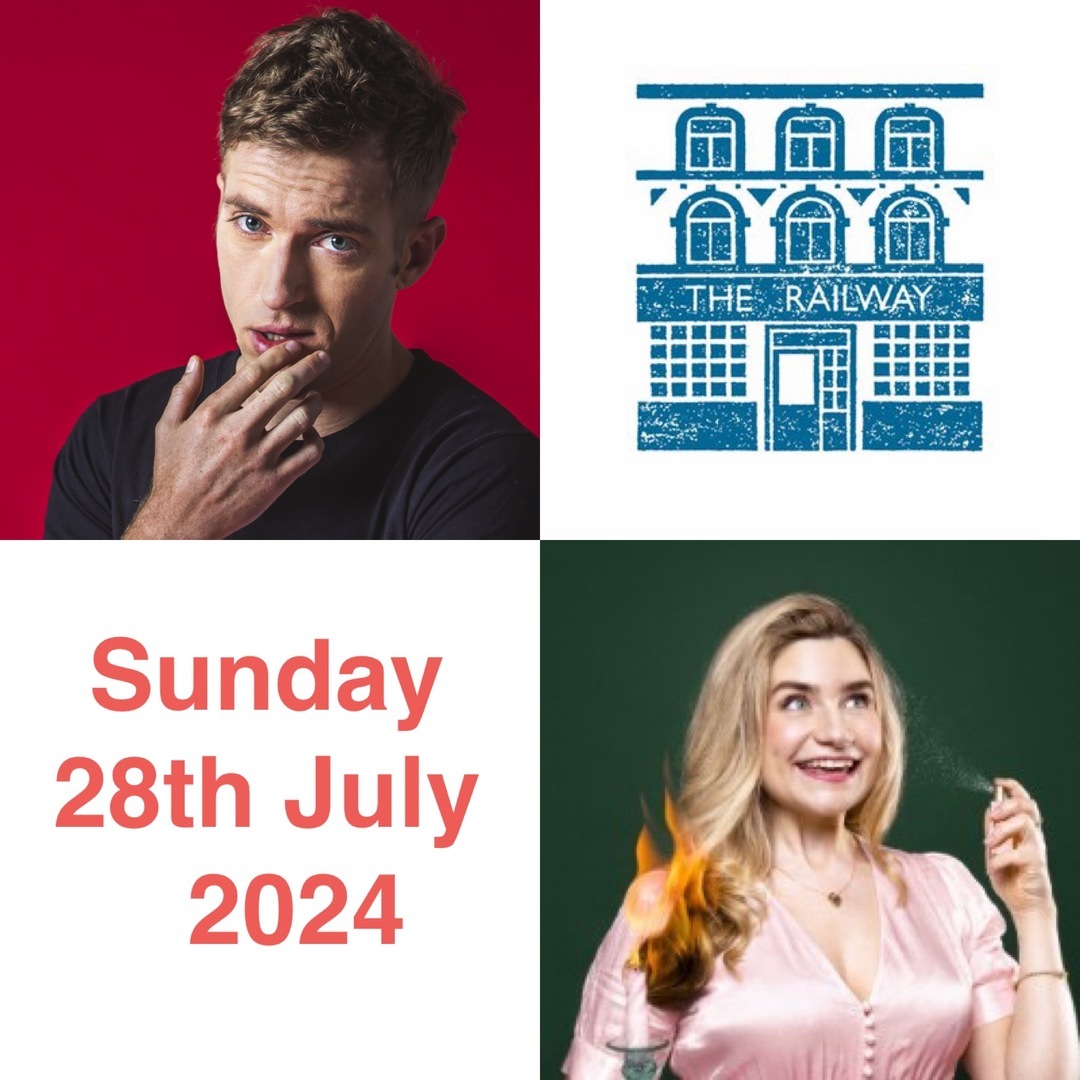 Collywobblers Comedy at The Railway Streatham : Russell Hicks , Harriet Kemsley, London, England, United Kingdom