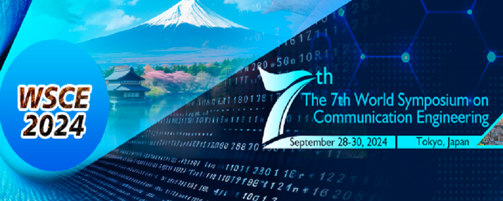 2024 7th World Symposium on Communication Engineering (WSCE 2024), Tokyo, Japan