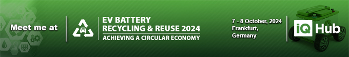 Battery Recycling & Reuse Europe 2024, Frankfurt, Hessen, Germany