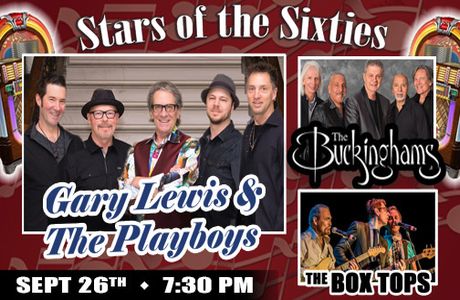 Gary Lewis and the Playboys, The Buckinghams and The Box Tops LIVE in Stafford, TX on September 26, 2024, Stafford, Texas, United States