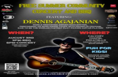 FREE Summer COMMUNITY BBQ and CONCERT