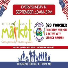 Kittery Community Market | Sunday, September 29 | 10-2 PM
