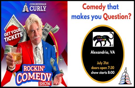 Curly's Rockin' Comedy Show, Alexandria City, Virginia, United States