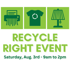WM And The City Of Kirkland’s Recycle Right Event
