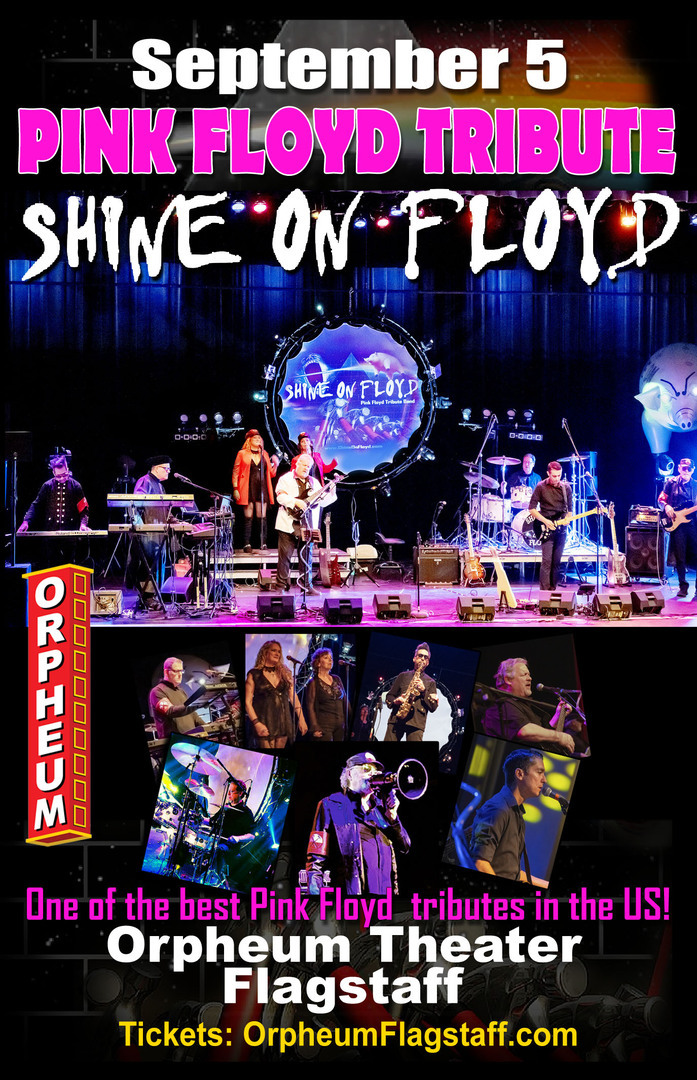 Shine On Floyd tribute to Pink Floyd at Orpheum Theater Flagstaff September 5, Flagstaff, Arizona, United States
