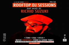 Saturday Night Rooftop DJ Sessions with DJ Richio Suzuki (Free Entry)