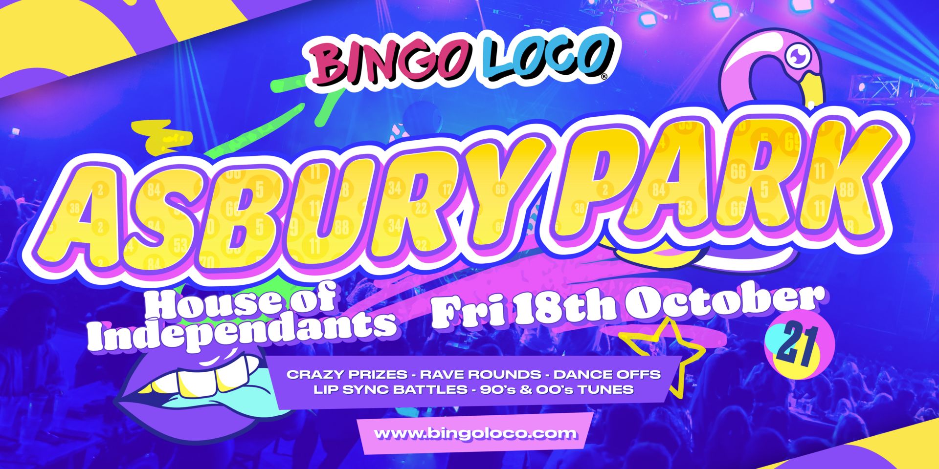 Bingo Loco - World's Biggest Bingo Party, Asbury Park, New Jersey, United States