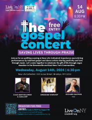 LiveOnNY Saving Lives Through Praise Gospel Concert