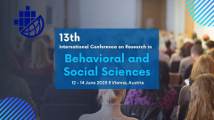 The 13th International Conference on Research in Behavioral and Social Sciences (ICRBS)
