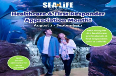 Healthcare and First Responder Appreciation Days at SEA LIFE San Antonio