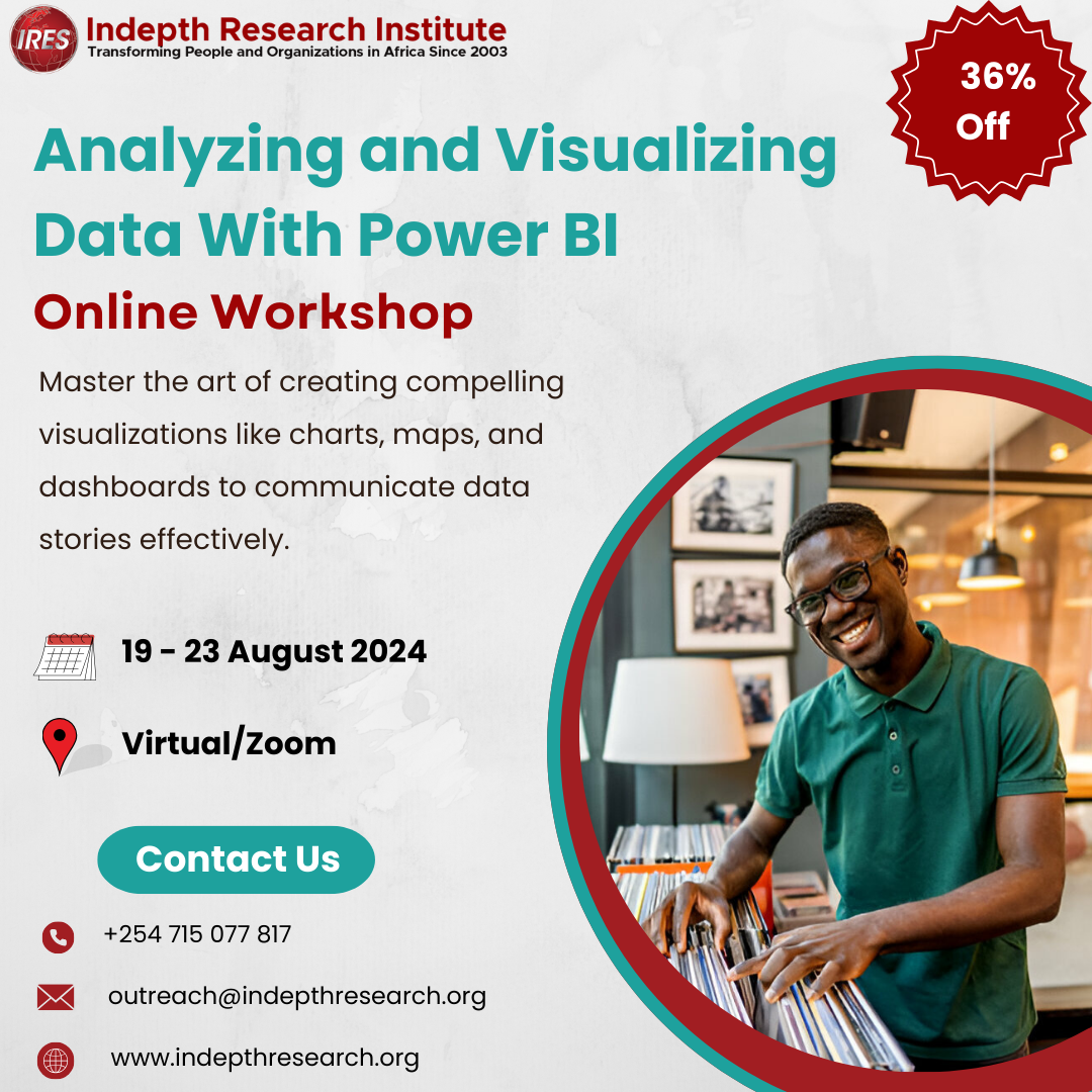 Analyzing and Visualizing Data with Power BI, Nairobi, Kenya