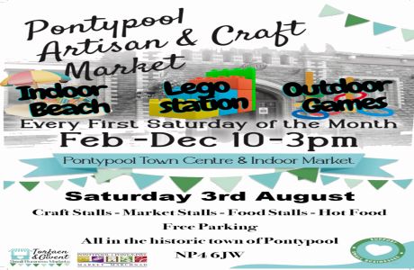 Pontypool Artisan Food And Craft Market, Pontypool, Wales, United Kingdom