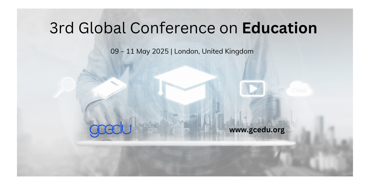 3rd Global Conference on Education, London, United Kingdom