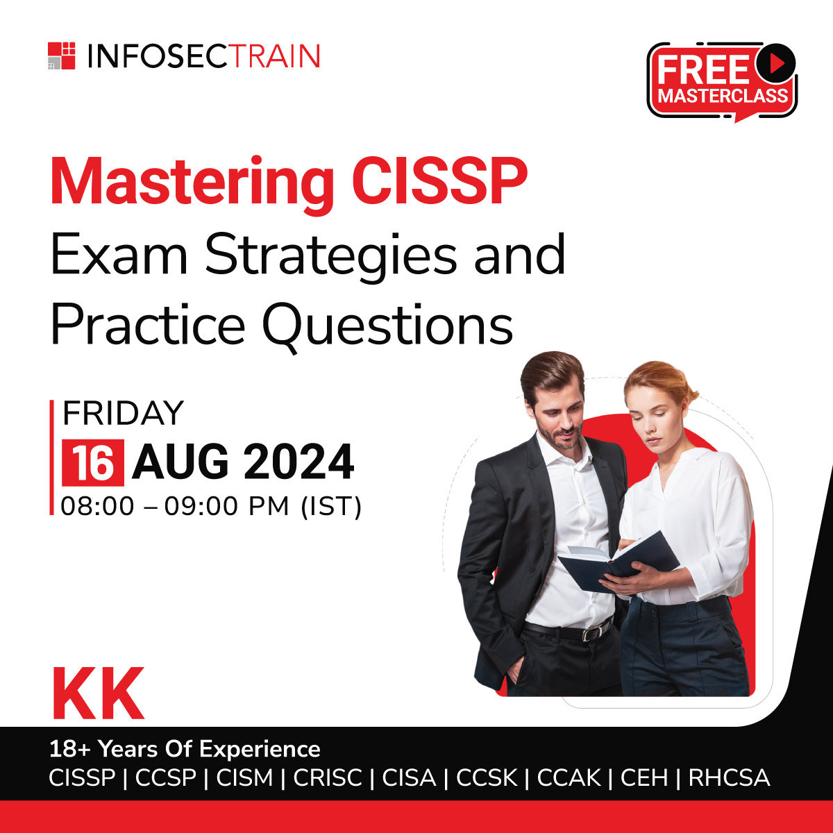 Mastering CISSP: Exam Strategies and Practice Questions, Online Event