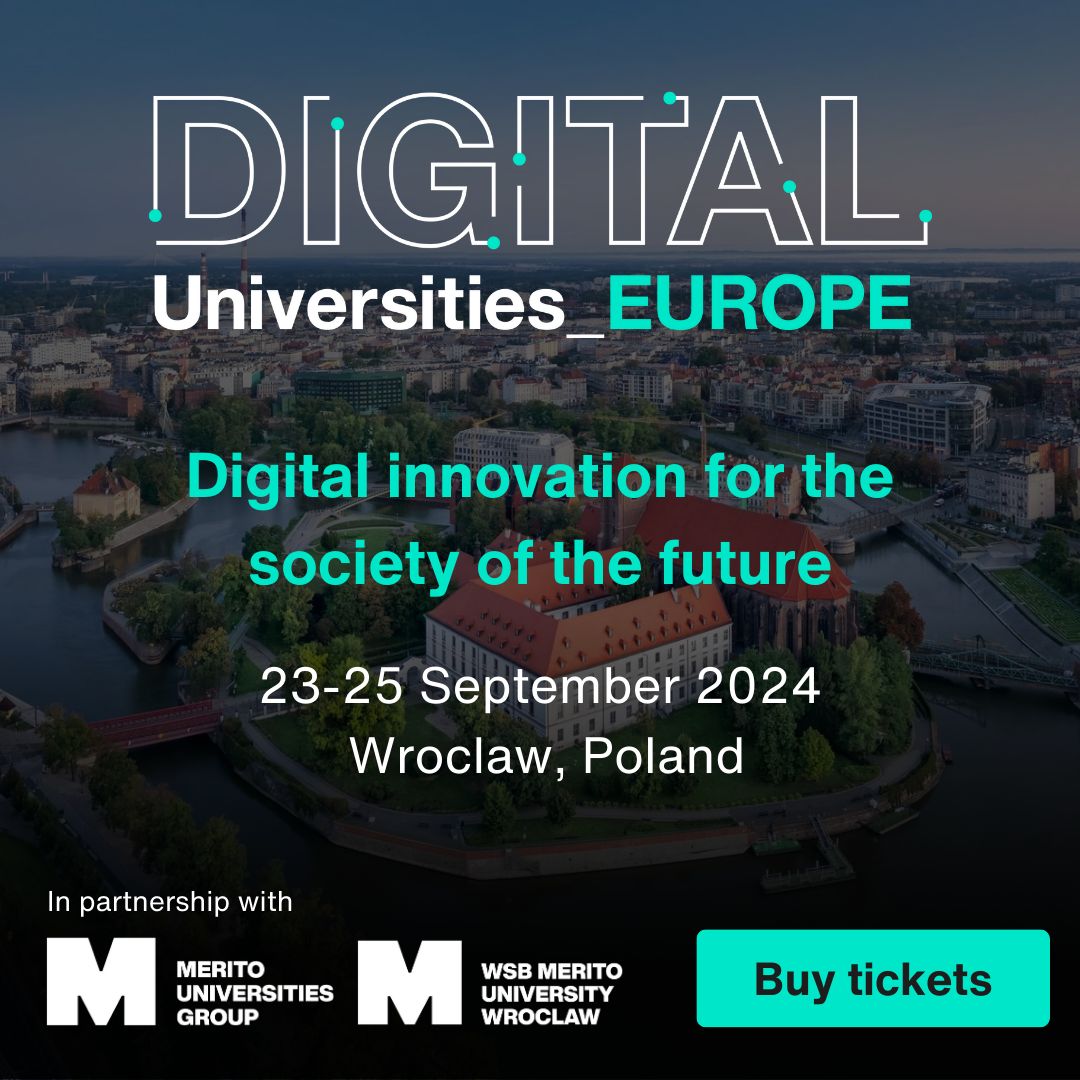 Digital Universities Europe 2024 | Wroclaw, Poland | 23-25 September, Wroclaw, Wojewodztwo dolnoslaskie, Poland