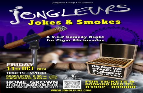 Jongleurs @Home Grown Smokes and Jokes, London, England, United Kingdom