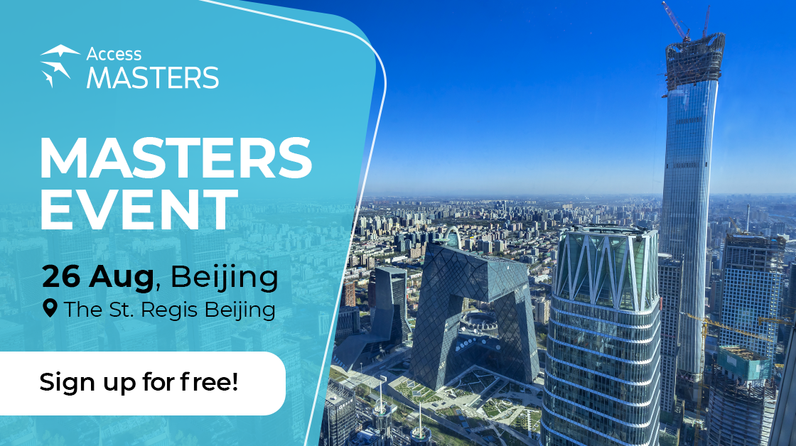 Access Masters event in Beijing: Shape your business future with Access Masters!, Beijing, China