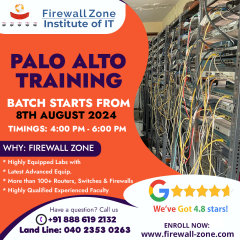 Palo Alto Networks Certified Network Security Administrator (PCNSA) Courses at Firewall-zone Institute of IT