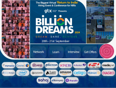 Billion Dreams 2024 - 'Return to India' Hiring Event & Conference for NRIs