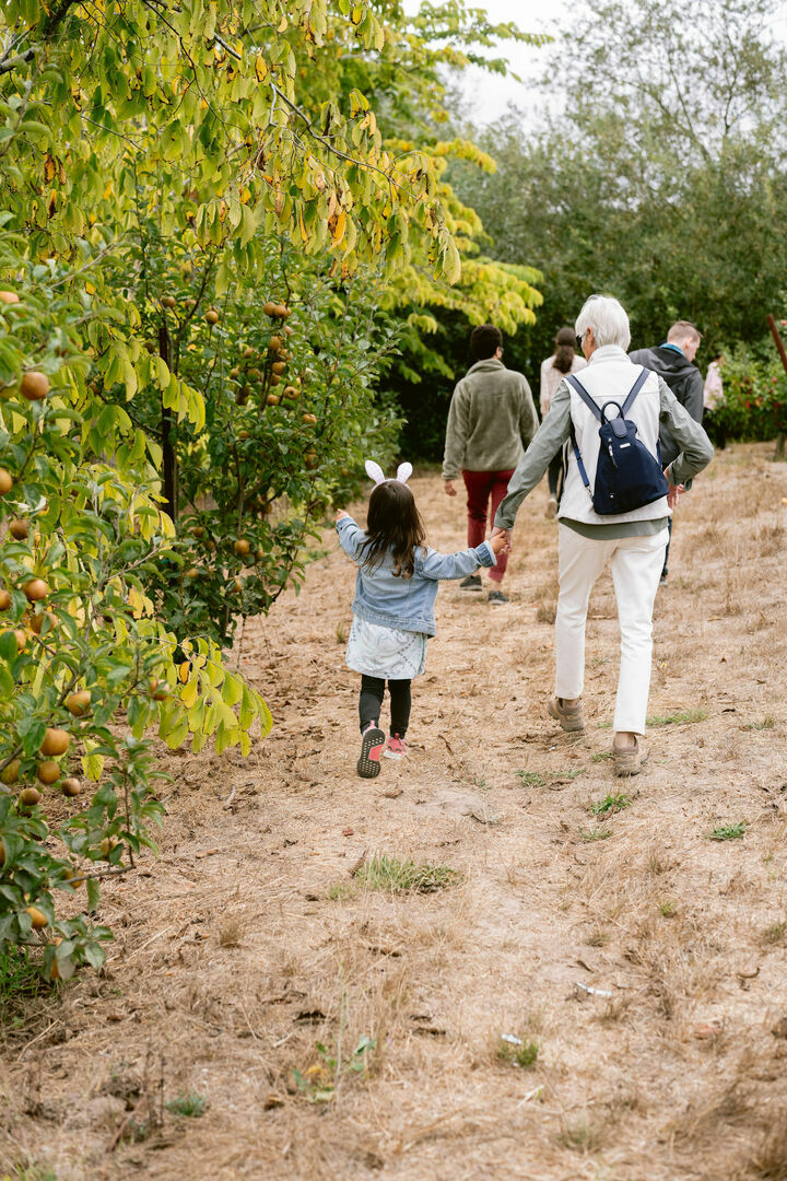 Orchard Hike with Farmer Brooke Hazen, Sebastopol, California, United States