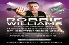 Robbie Williams Tribute Act – MAXIMUM ROBBIE (Scott Borley)